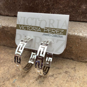 HOOP EARRINGS | PLATINUM PLATED